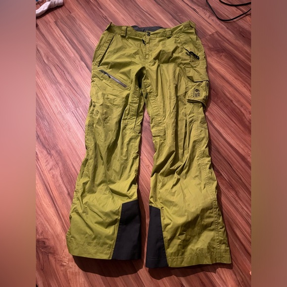 Mountain Hardware Pants Mens XL RECCO Thermal Dry-Q Ski Snow Snowboard Rare
